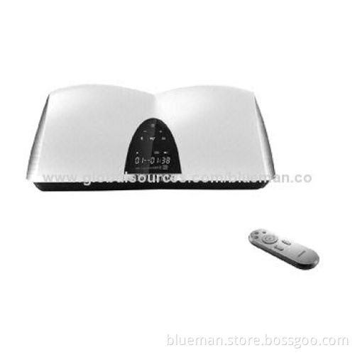 2.0-channel Bluetooth Speaker with Clock and NFC Functions